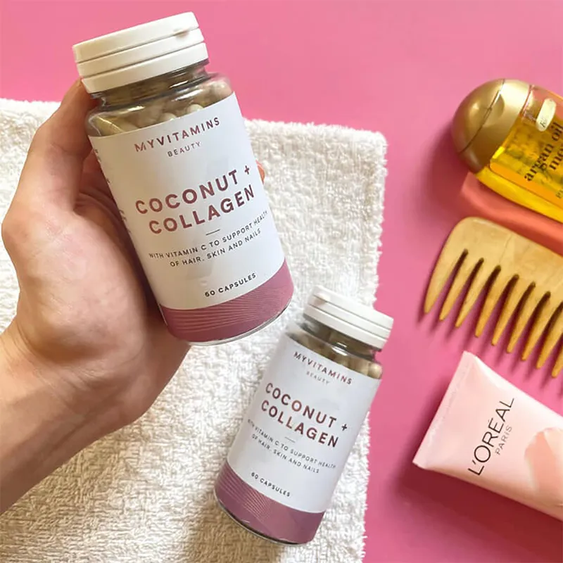 کپسول کوکونات کلاژن مای ویتامینز بسته 60 عددی